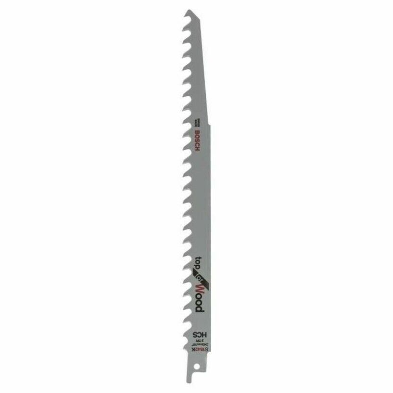 BOSCH|Lâmina de Serra BOSCH S1542K Serra de Sabre Aço com carbono (2 Unidades) BOSCH|Lâmina de Serra BOSCH S1542K Serra de Sabre Aço com carbono (2 Unidades)