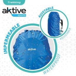 Aktive|Capa Impermeável para Mochila Aktive Azul