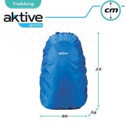 Aktive|Capa Impermeável para Mochila Aktive Azul