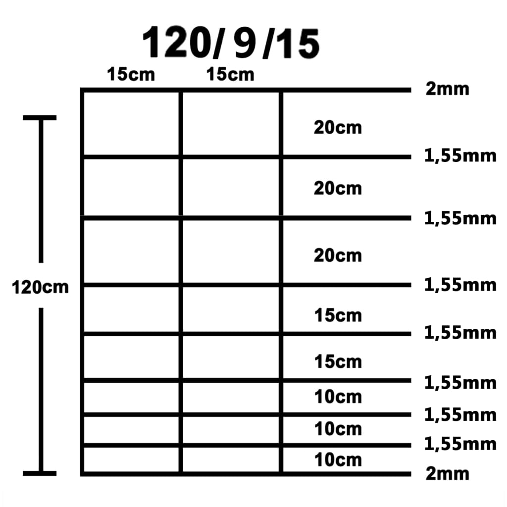 vidaXL Cerca de jardim 50x1,2 m aço galvanizado prateado