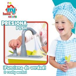 Colorbaby|Cozinha de Brincar Colorbaby 22 Peças 42 x 29 x 28 cm Acessórios Lava-loiça
