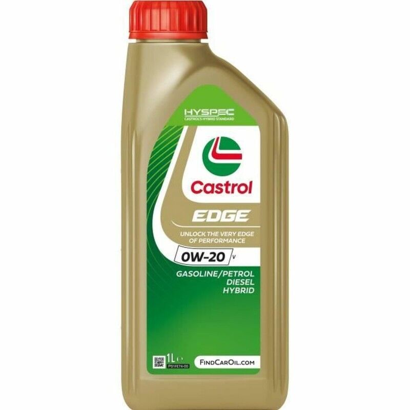 Castrol|Óleo de motor Castrol Edge Gasolina Diesel Híbrido 0W20 1 L Castrol|Óleo de motor Castrol Edge Gasolina Diesel Híbrido 0W20 1 L