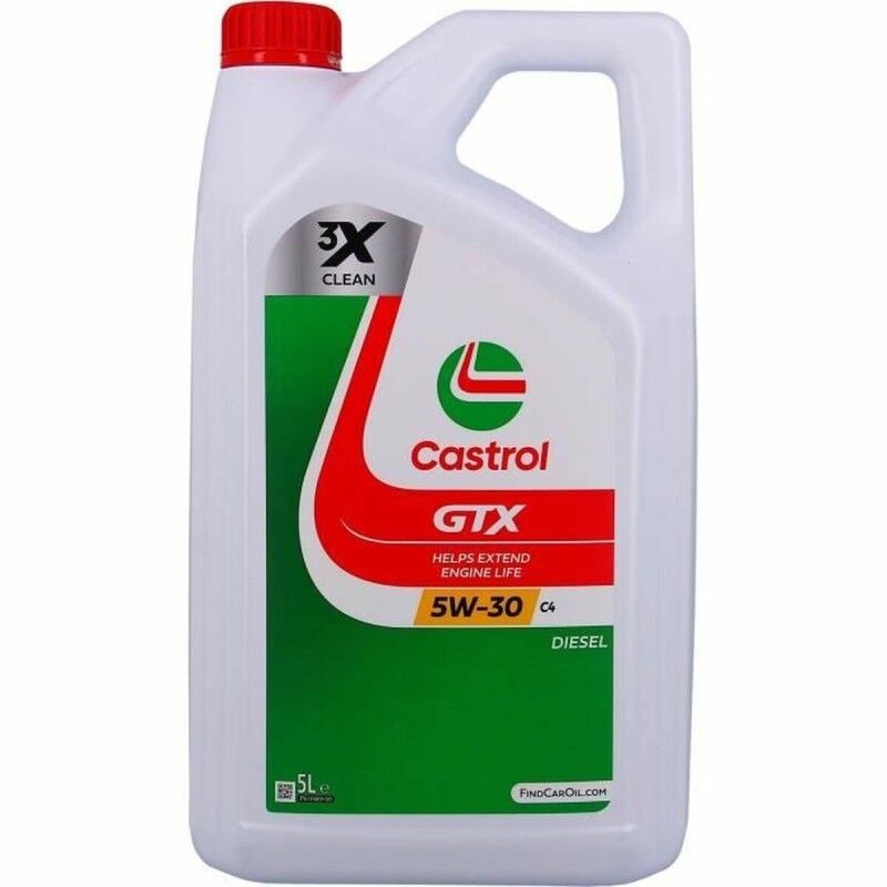 Castrol|Óleo de motor Castrol GTX Diesel 5W30 C4 5 L Castrol|Óleo de motor Castrol GTX Diesel 5W30 C4 5 L
