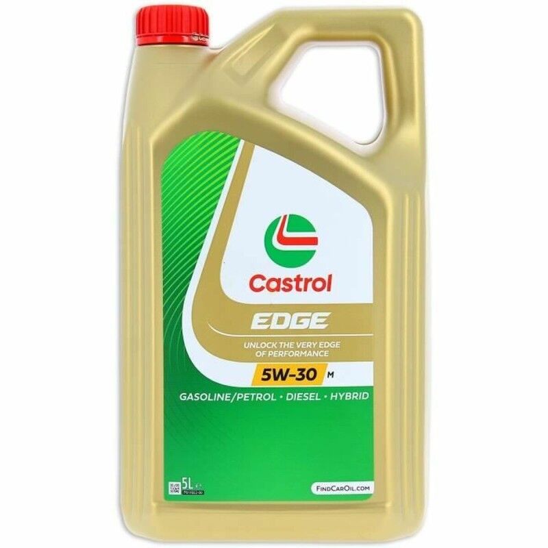 Castrol|Óleo de motor Castrol Edge Gasolina Diesel Híbrido 5W30 5 L Castrol|Óleo de motor Castrol Edge Gasolina Diesel Híbrido 5W30 5 L