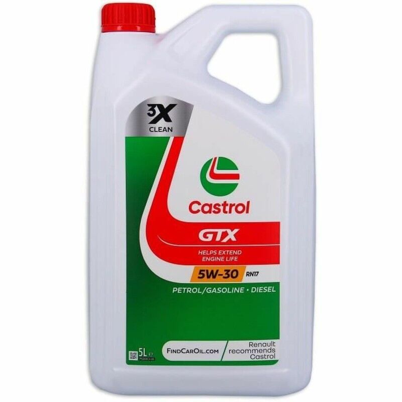 Castrol|Óleo de motor Castrol GTX Gasolina Diesel 5W30 5 L