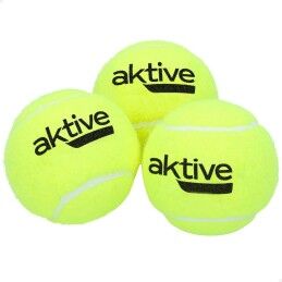 Aktive|Bolas de Ténis Aktive 3 Peças Amarelo 12 Unidades