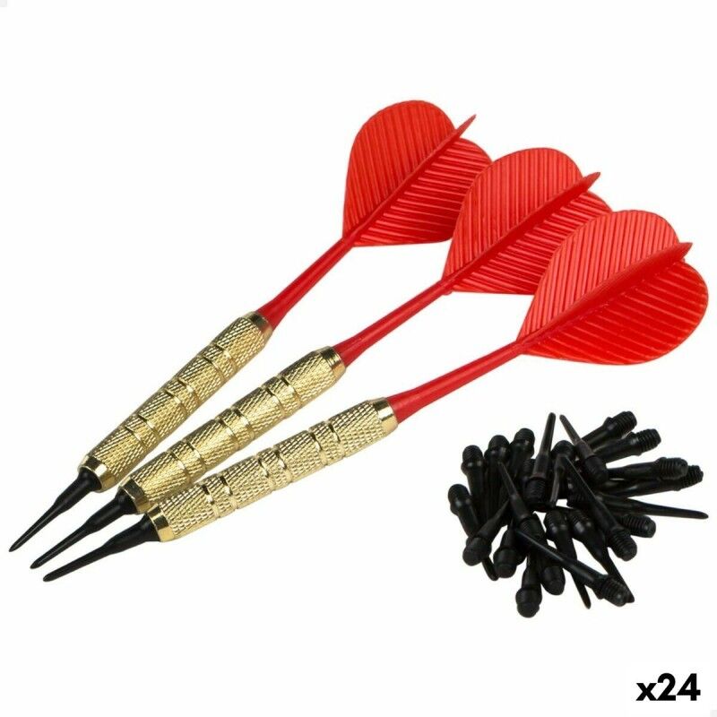 Aktive|Dardos Aktive 14 cm Metal Plástico 24 Unidades Aktive|Dardos Aktive 14 cm Metal Plástico 24 Unidades