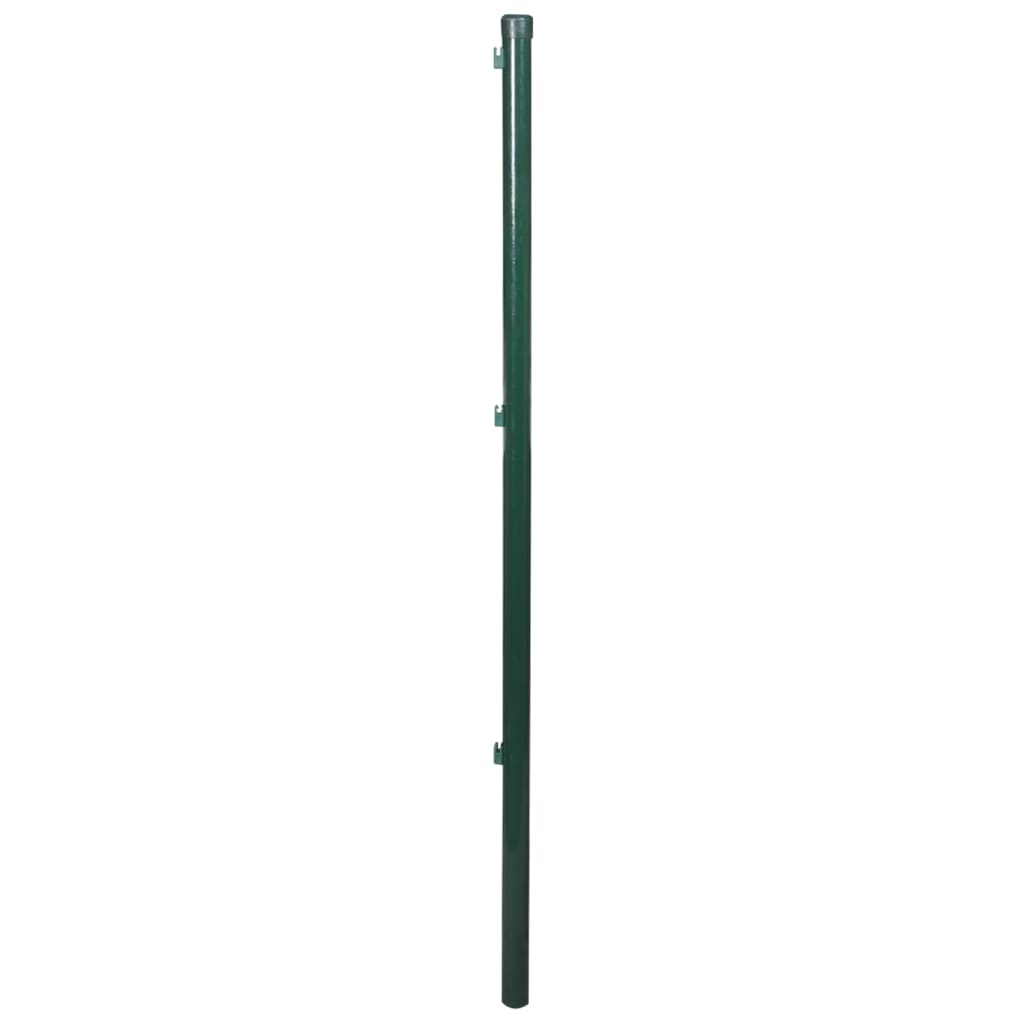 vidaXL Postes de cerca 2 pcs 115 cm