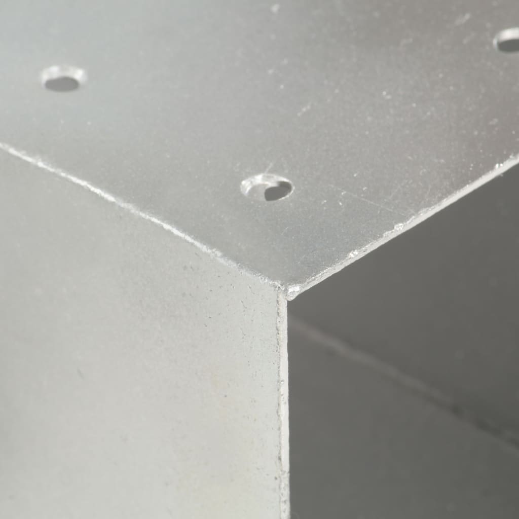 vidaXL Base para poste em forma de Y 91x91 mm metal galvanizado