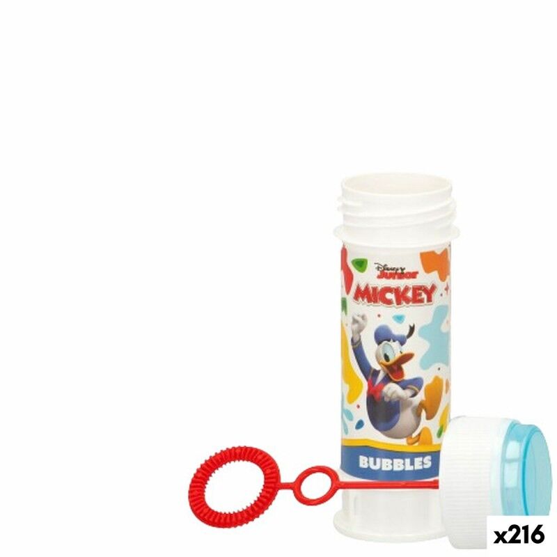 Mickey Mouse|Frasco para bolas de sabão Mickey Mouse 60 ml 3,8 x 11,5 x 3,8 cm (216 Unidades)