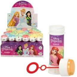 Disney Princess|Frasco para bolas de sabão Disney Princess 60 ml 3,8 x 11,5 x 3,8 cm (216 Unidades)