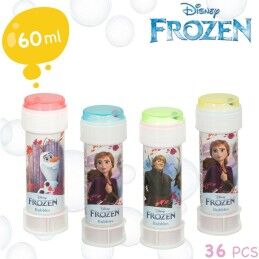 Frozen|Frasco para bolas de sabão Frozen 60 ml 3,8 x 11,5 x 3,8 cm (216 Unidades)
