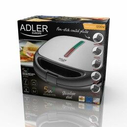 Adler|Sanduicheira Adler AD 3040 Preto Cinzento 1200 W