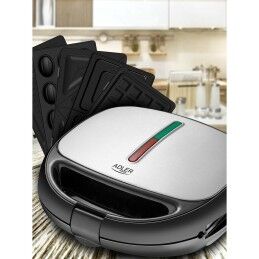 Adler|Sanduicheira Adler AD 3040 Preto Cinzento 1200 W