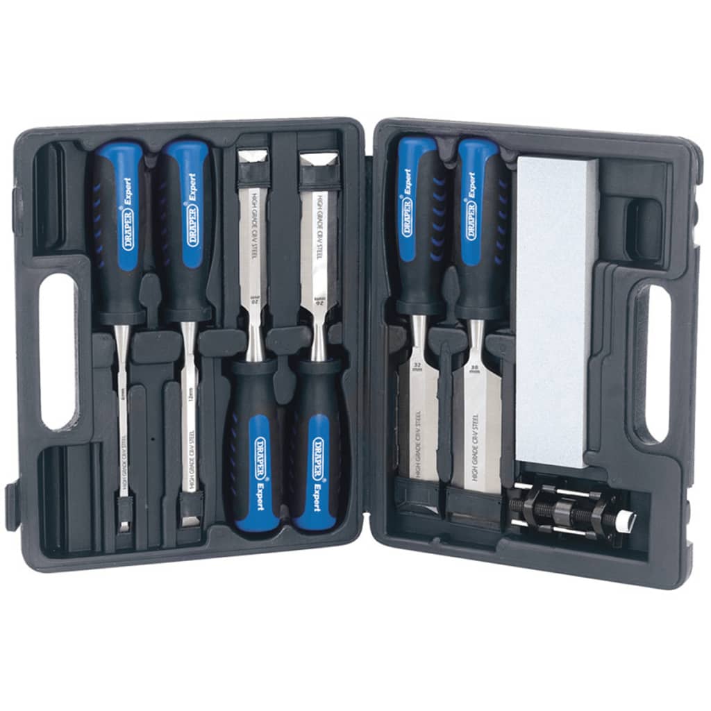 Draper Tools Conjunto de cinzeis para madeira 8 pcs 88605