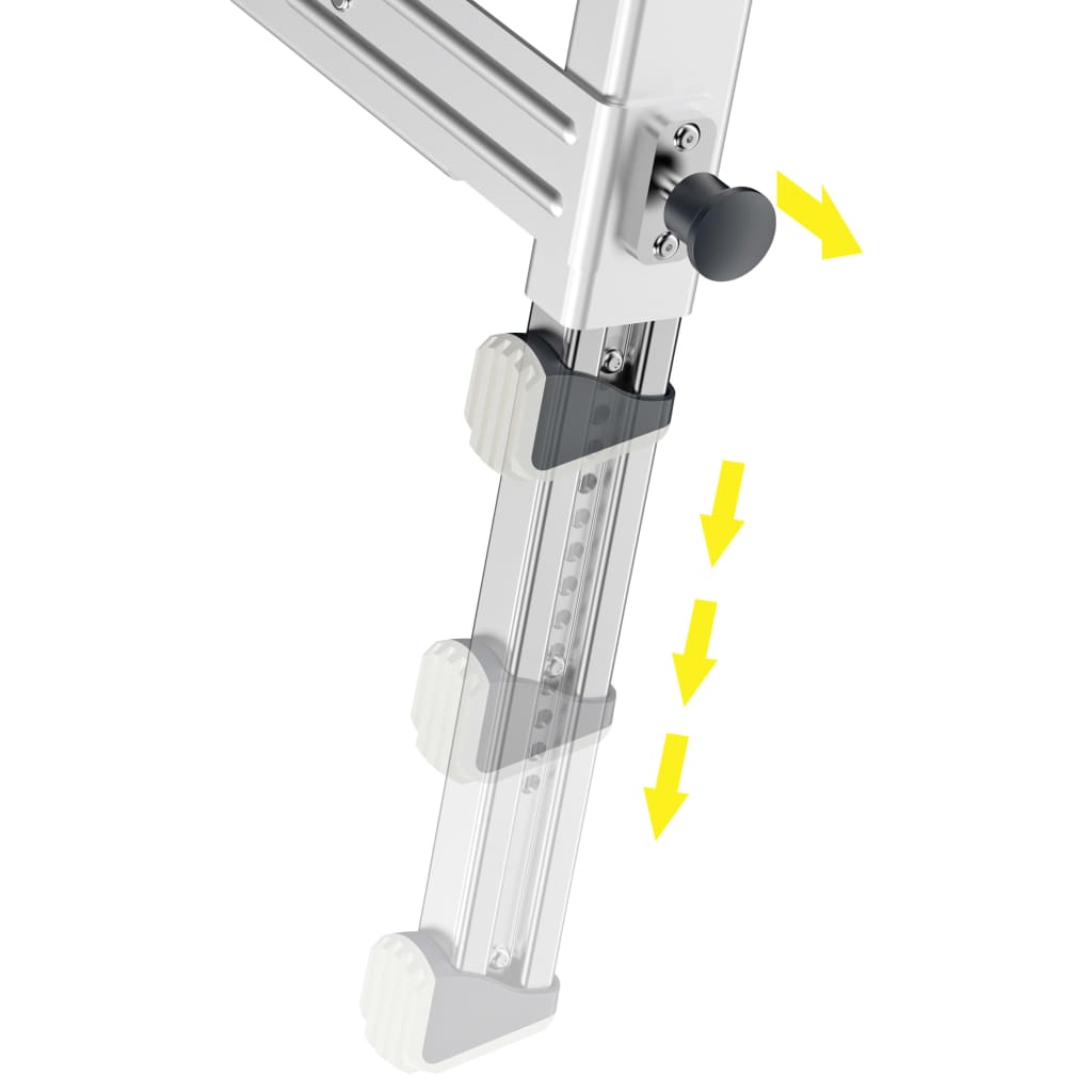 Hailo Plataforma de escadas TP1 alumínio