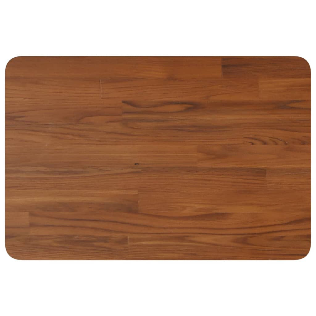 vidaXL Bancada p/ WC 60x40x1,5 cm madeira tratada castanho-escuro