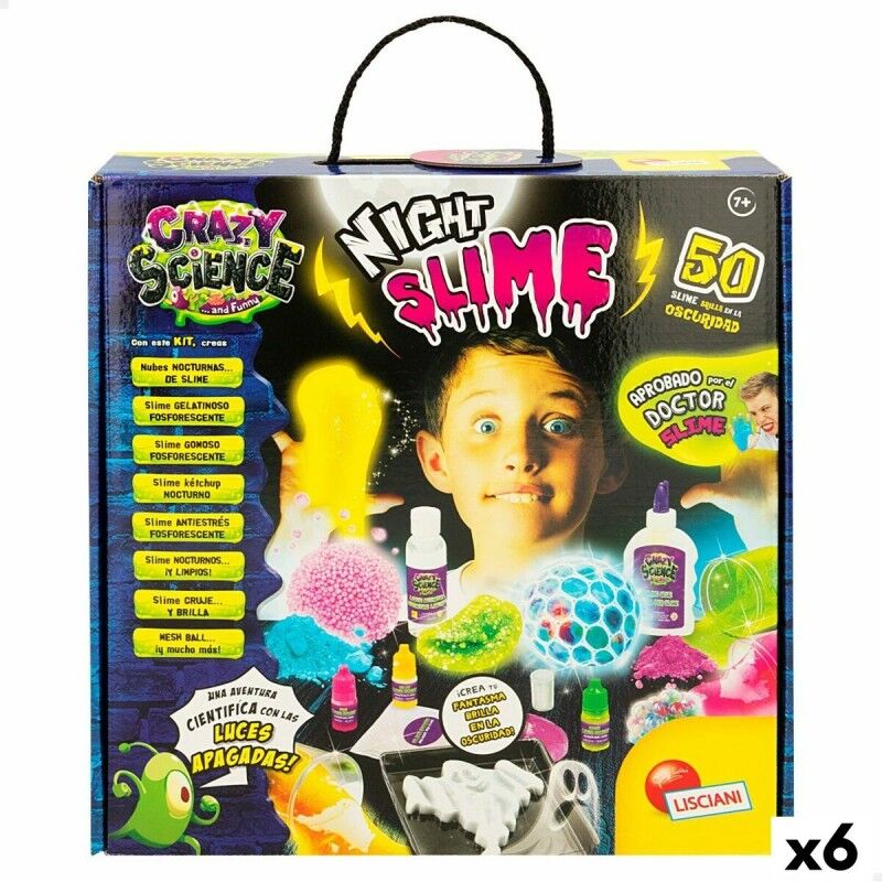 Lisciani Giochi|Jogo de Ciência Lisciani Giochi Night Slime ES (6 Unidades) Lisciani Giochi|Jogo de Ciência Lisciani Giochi Night Slime ES (6 Unidades)