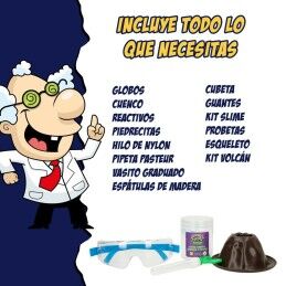 Lisciani Giochi|Jogo de Ciência Lisciani Giochi El gran laboratorio del científico loco ES (4 Unidades)