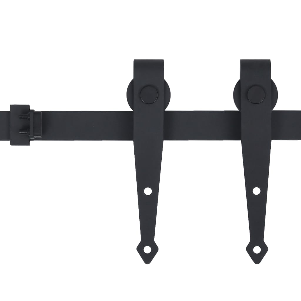 vidaXL Mini kit para armário deslizante aço carbono 152 cm