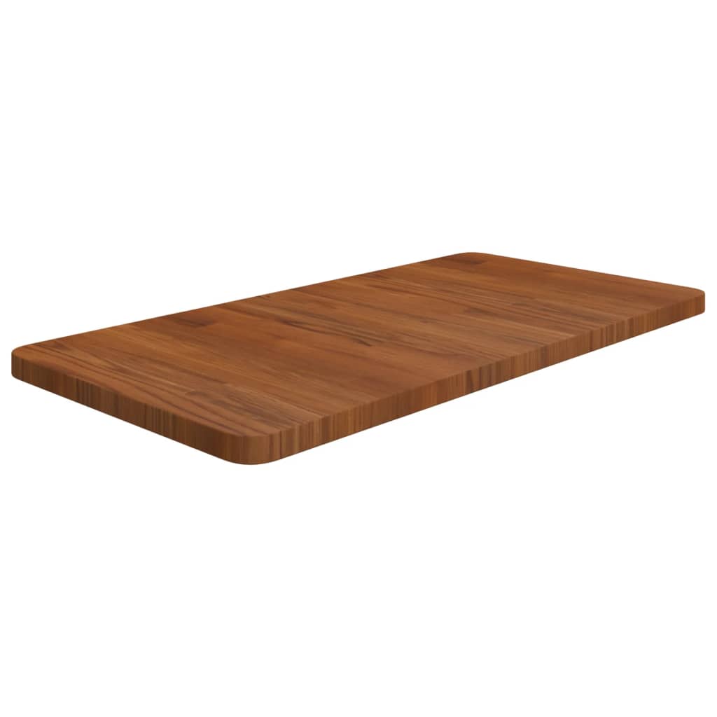 vidaXL Bancada p/ WC 80x40x2,5 cm madeira tratada castanho-escuro