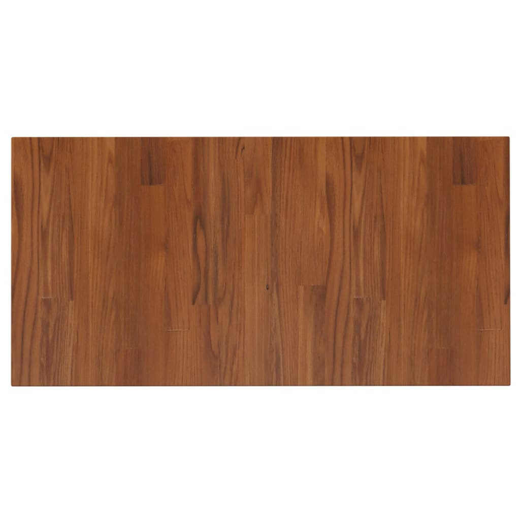 vidaXL Bancada p/ WC 80x40x2,5 cm madeira tratada castanho-escuro