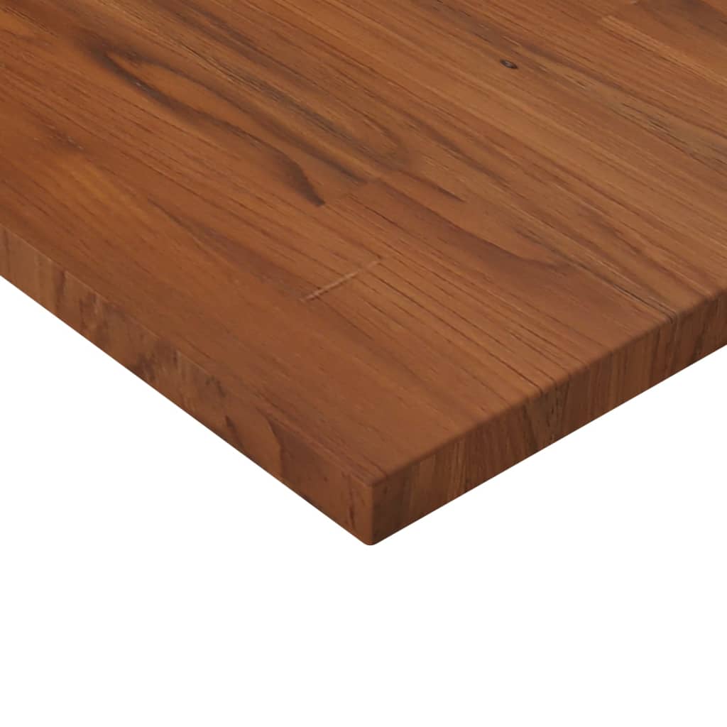 vidaXL Bancada p/ WC 80x40x2,5 cm madeira tratada castanho-escuro