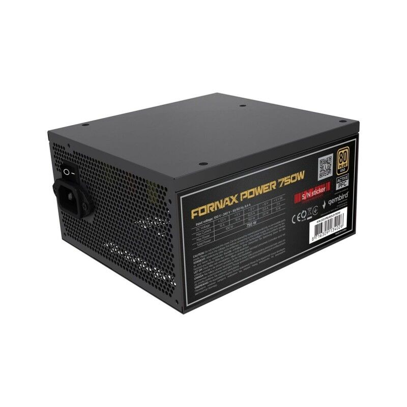 GEMBIRD|Fonte de Alimentação GEMBIRD CCC-PSUGOLD-750W GEMBIRD|Fonte de Alimentação GEMBIRD CCC-PSUGOLD-750W