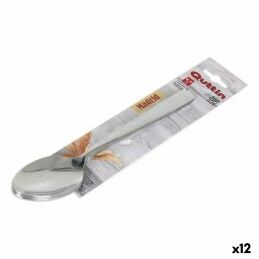 Quttin|Conjunto de Facas Quttin Nero Preto Prateado 3 Peças (12 Unidades)