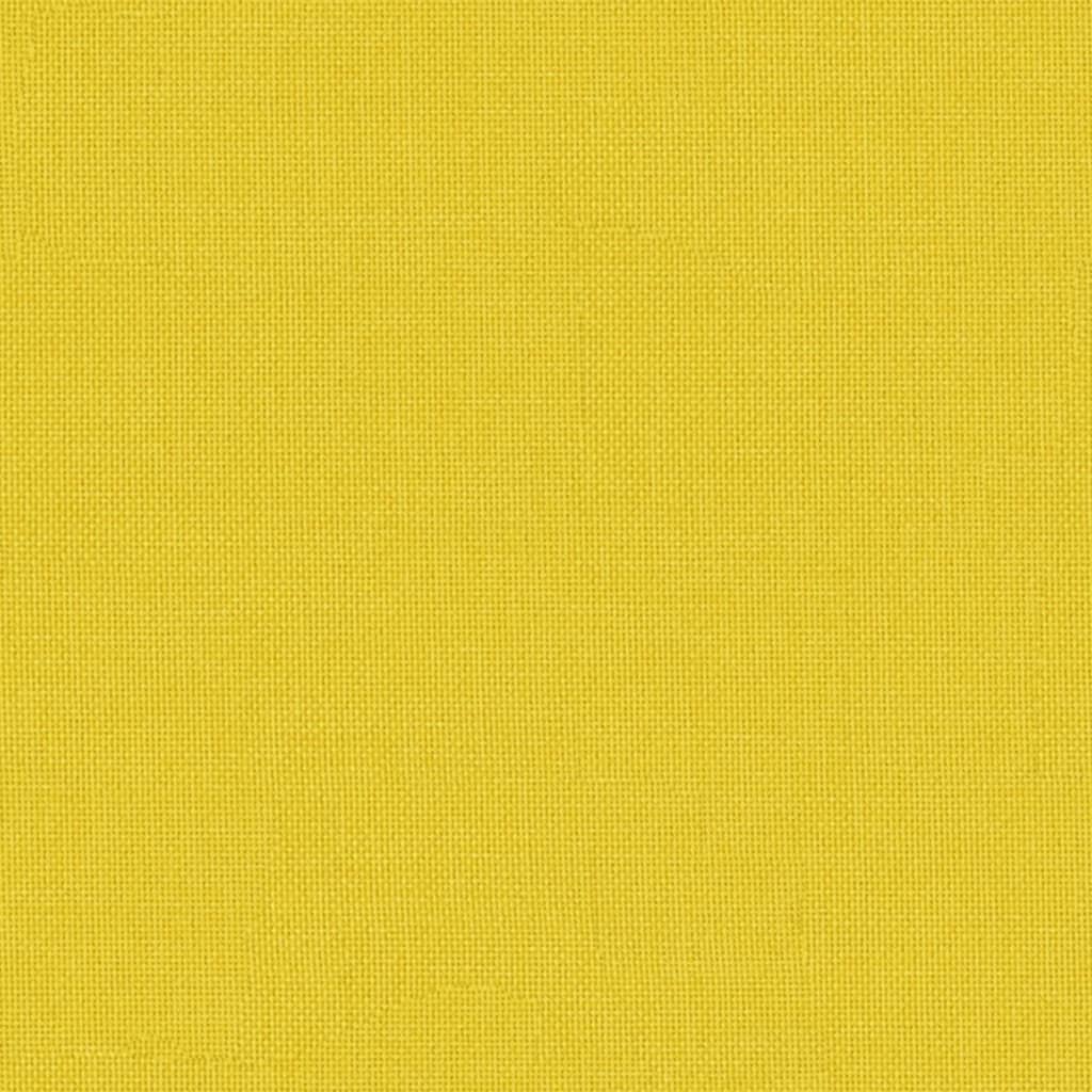 vidaXL Painel de parede 12 pcs 60x15 cm tecido 1,08 m² amarelo-claro