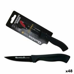 Quttin|Cutelo de Cozinha Quttin Sybarite Preto Prateado 17,5 cm (6 Unidades)