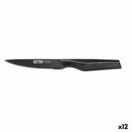 Quttin|Cutelo de Cozinha Quttin Sybarite Preto Prateado 17,5 cm (6 Unidades)