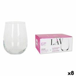 Vivalto|Conjunto de Copos Vivalto 3503/WH6 Transparente Vidro 90 ml (24 Unidades)