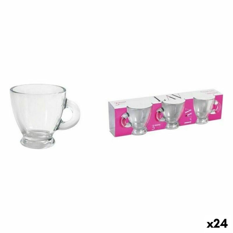 LAV|Serviço de Café LAV Roma 3 Peças (24 Unidades) (95 ml) LAV|Serviço de Café LAV Roma 3 Peças (24 Unidades) (95 ml)