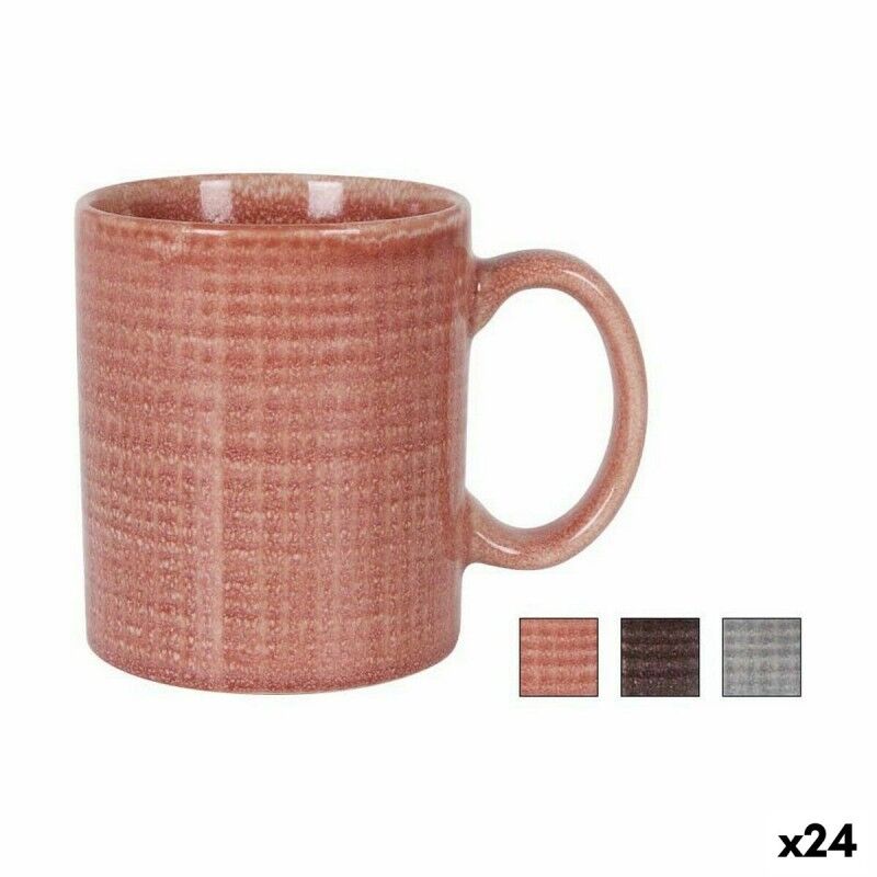La Mediterránea|Kop La Mediterránea Reassure 380 ml Cerâmica Retangular (24 Unidades)