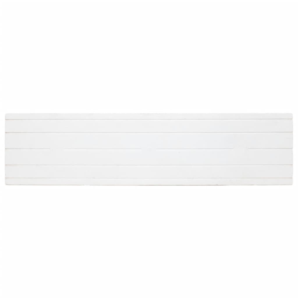 vidaXL Painéis de parede 3D 14 pcs 100x25 cm EPS branco e vermelho