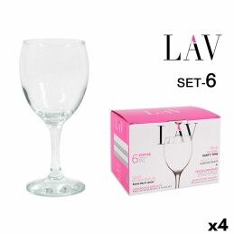 Vivalto|Conjunto de Copos Vivalto 3503/WH6 Transparente Vidro 90 ml (24 Unidades)