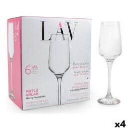 Vivalto|Conjunto de Copos Vivalto 3503/WH6 Transparente Vidro 90 ml (24 Unidades)