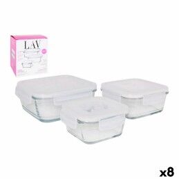Quttin|Frasco Quttin Bamboo Vidro de Borosilicato Silicone 1,25 L 10,2 x 22,8 cm (12 Unidades) (9,5 x 21 cm)