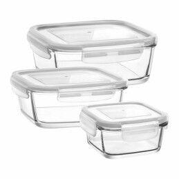 LAV|Conjunto de 3 Lancheiras LAV Cristal (8 Unidades) (3 pcs)