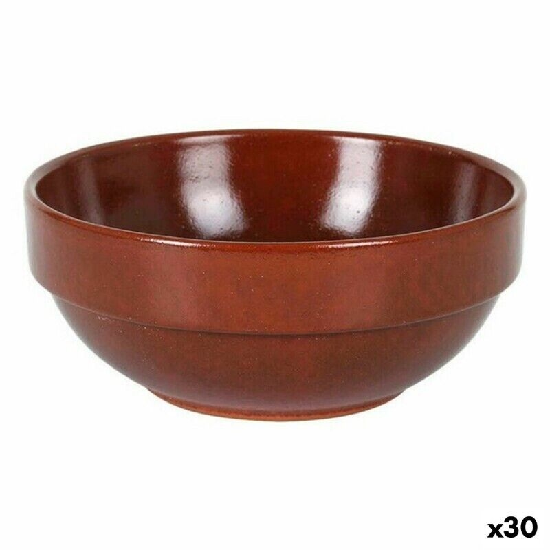 Azofra|Tigela Azofra Empilhável Castanho 13,3 x 5,5 cm (30 Unidades) (13,3 x 5,5 cm) Azofra|Tigela Azofra Empilhável Castanho 13,3 x 5,5 cm (30 Unidades) (13,3 x 5,5 cm)