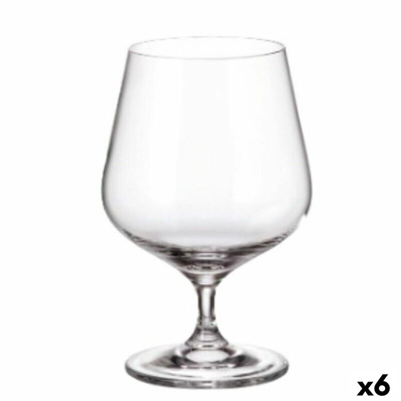 Bohemia Crystal|Conjunto de Copos Bohemia Crystal Sira Conhaque 590 ml 6 Unidades 4 Unidades Bohemia Crystal|Conjunto de Copos Bohemia Crystal Sira Conhaque 590 ml 6 Unidades 4 Unidades
