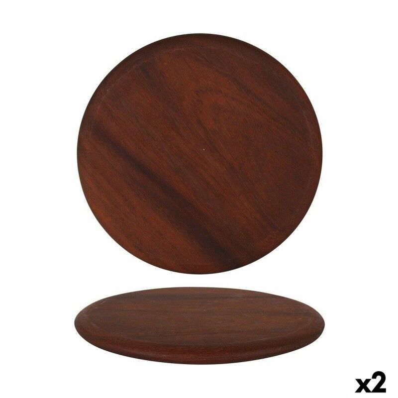 Viejo Valle|Tábua de servir Viejo Valle Iroko Redondo ø 32 x 1,8 cm (2 Unidades) Viejo Valle|Tábua de servir Viejo Valle Iroko Redondo ø 32 x 1,8 cm (2 Unidades)