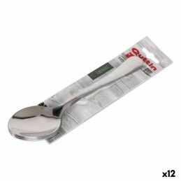 Quttin|Conjunto de Facas Quttin Nero Preto Prateado 3 Peças (12 Unidades)