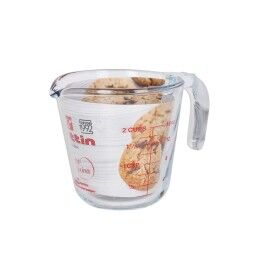 Quttin|Jarra Medidora Quttin Transparente 500 ml Vidro (6 Unidades)