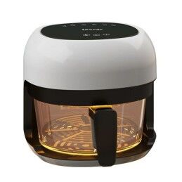 Sponge|Fritadeira de Ar Sponge 703674402063 Branco Preto 1000 W