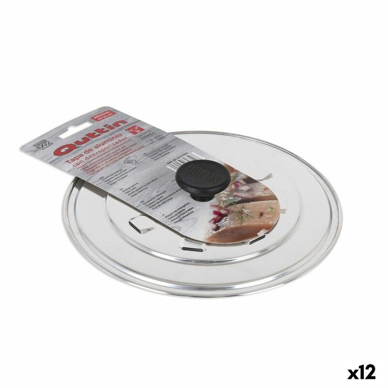 Quttin|Tampa para Frigideiras Quttin Ø 24 cm Prateado Alumínio (12 Unidades) Quttin|Tampa para Frigideiras Quttin Ø 24 cm Prateado Alumínio (12 Unidades)