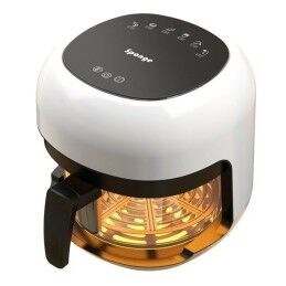 Sponge|Fritadeira de Ar Sponge 703674402063 Branco Preto 1000 W