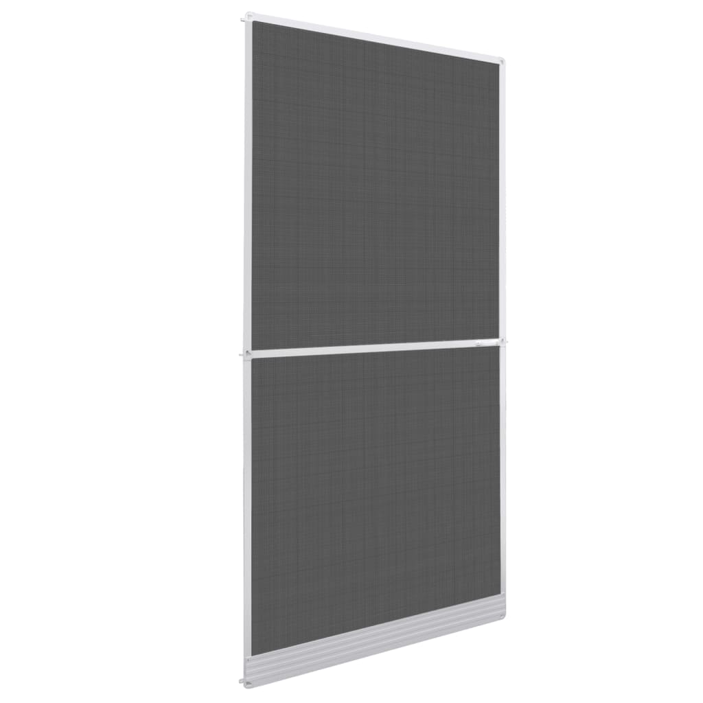 vidaXL Tela anti-insetos articulada para portas 100 x 215 cm branco