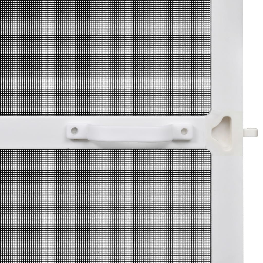 vidaXL Tela anti-insetos articulada para portas 100 x 215 cm branco